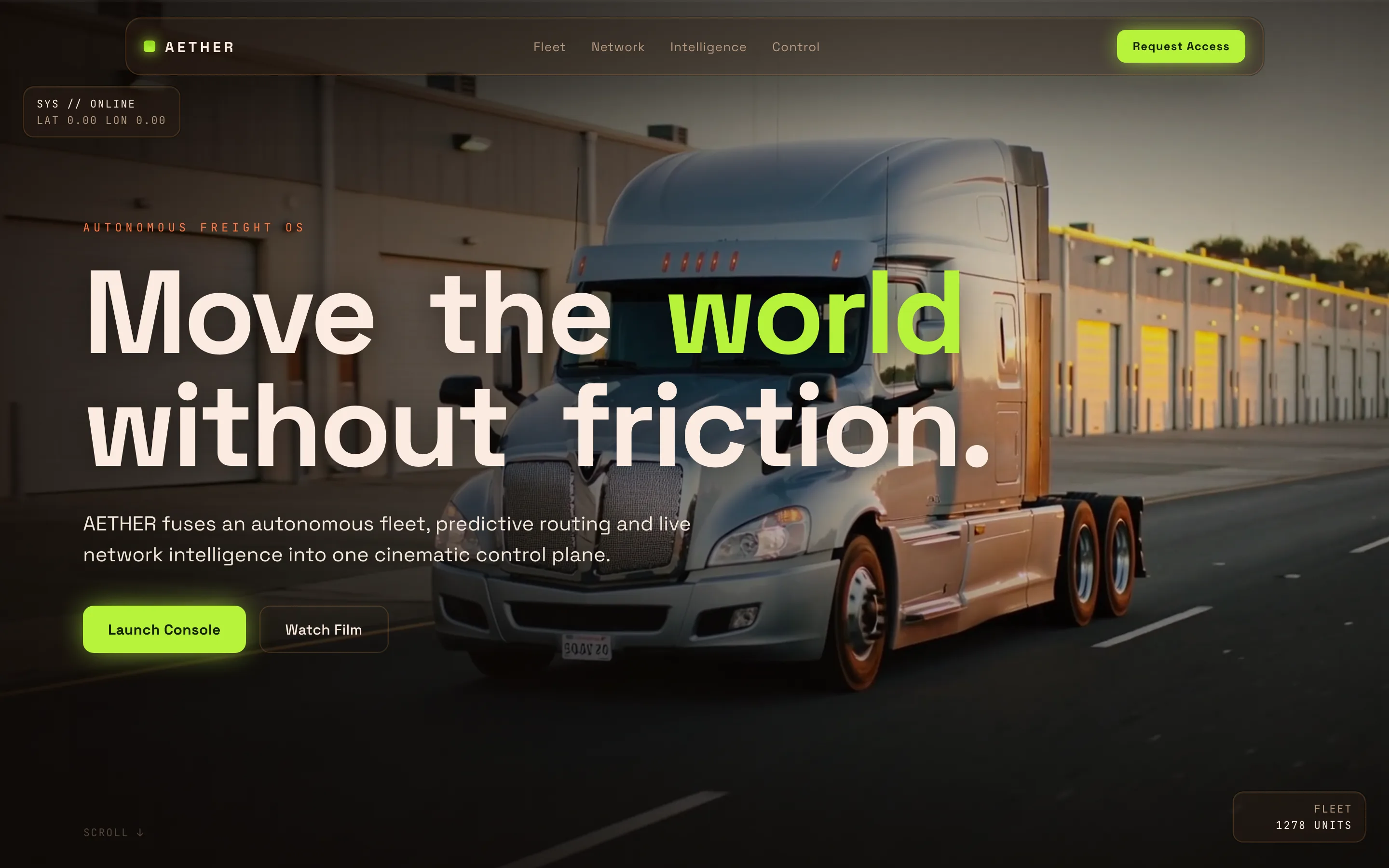 Aether — the site Verso built
